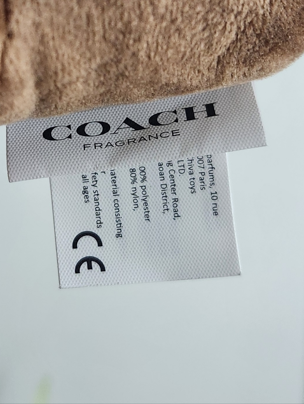 ✨ Coach Designer Teddy Bear Plush 🧸 Dino Tee | Rare Collectible NWT - Picture 7 of 8